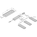 Hera Armatur til brug under kabinettet IP20, aluminium, mat