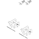 Hera retaining clip, silver
