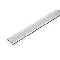LED Dækningsprofil 25mm, til 22mm fræset rille og 34mm profiler, 100cm, let matteret