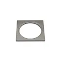 Adapterring SR 68, firkantet, til boringer op til 84mm, Chrom-matt