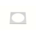 Adapterring SR 68, firkantet, til boringer op til 84mm, rustfrit stål look