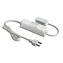 Transformer LED 24/30W Netledning, 200cm med Eurostik, 12-foldet distributør