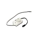 Transformer LED 350/ 350mA 5W, tilslutningskabel 30cm med ferrules, 1-foldet Stikkontakt
