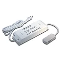 Transformer LED 24/200W Netledning, 200cm med Eurostik, 12-foldet distributør
