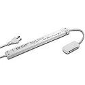 Transformer LED 24/75W F Netledning, 200cm med Eurostik, 12-foldet distributør