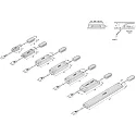 Hera Elektronisk transformer LED 24/80W 12-fold, hvid
