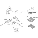 Kontaktløs IR-dæmper 24V DC, maks. 48W, 2 funktioner, med LED 24 forbindelsern, hvid