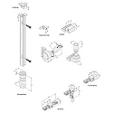 Hera Tilbehør til LED Track  24V skinne - feeder med tilslutningskabel 250cm inkl. LED-24 stik, anodiseret aluminium