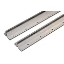 Slottet skinne PS Mini A til hylder, 200cm, anodiseret aluminium, uden strømledning