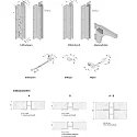 Hera Slottet skinne PS Mini B til hylder, 200cm, anodiseret aluminium, med usynlig 24V DC strømforsyning