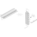 Hera SPS Mini Strømforsyning - LED-strømskinne til 30/60mm profiler, IP20, 24V DC, Plast, kan afkortes vilkårligt, 60cm
