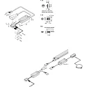 Hera Touch free IR-DS door contact switch with sensor K60 AE, black