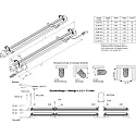 Hera LED Linear luminaire SlimLite® CS LED HO+, 180° rotatable, 89.5cm, 18W 4000K