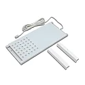 Flad LED Skab armatur LED L-Pad, med LED-24 forbindelse, CRi >90, dæmpbar, 7.5W 3000K 480lm 110°, hvid