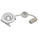 LED Indbygningsspot SR 68-LED, Set (inkl. Transformer), IP44, 230/350/700mA, CRi >90, dæmpbar, 7.5W 2700K 800lm 30°