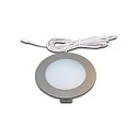 LED Indbygnings Overfladelampe FR 78-LED, IP44, LED-24 forbindelse, CRi >90, 4W 3000K 270lm 110°, Chrom matt
