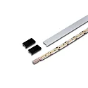 LED Overfladelys skinne LED-2-Link FLOOD, 30cm, til LED-2-Link-profiler, CRi >95, 4.8W 3000K 280lm 120°, sort