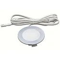 HV LED Indbygningsspot FR 78-LED med overfladelys, IP20, 230V HVLCS, 3W 3000K 200lm 110°, Chrom matt