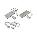 Sæt af 2 LED L-Pad 7.5W 4000K, med IR-dæmper + LED Transformer 24/15W/30W, hvid