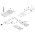 Hera Sæt af 4 LED L-Pad 7.5W  4000K, med IR dæmper + LED Transformer 24/15W/30W, rustfrit stål look
