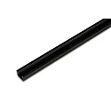 LED milling mount profile 24/12mm for covering profile 15mm, length 100cm, black