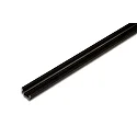 LED Indfræset profil I 24mm (intern, asymmetrisk) til dækningsprofil 15mm, længde 100cm, sort