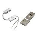 24V Dæmpningscontroller Radio 80W med 12-foldet distributør inkl. Overflade-Radio fjernbetjening, rustfrit stål look