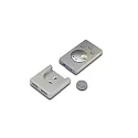 Surface mount radio remote control Dynamic, incl. battery, inox look
