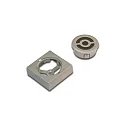 Recessed mount radio remote control Dynamic, incl. battery, inox look