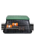 HEITRONIC Heitronic Box for installation 64,05x30x50,75cm, with 12 outputs to open later