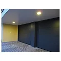 HEITRONIC Heitronic LED Panel, 18,4x18,4cm, 11W, 3000K, 7.24in, 11W 3000K 430lm, dimmable, silver