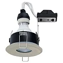 HEITRONIC Heitronic Recessed spot, GU10, max. 35W, iron brushed
