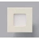 LED Indbygningslampe NIZZA Panel, IP20, FIRKANTET, 7.5cm, 2.2W 2700K 50lm 120°, hvid