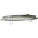 HEITRONIC LED Indbygningspanel TOULOUSE, IP44, RUND, Ø 14.5cm, 8W 3000K 270lm , dæmpbar, sølv