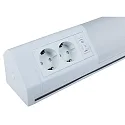 HEITRONIC Underbygningenlampe BONN, LED, varm hvid, med 2 fatninger, 15W