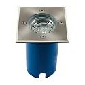 Heitronic High voltage Floor recessed spot POTSDAM, square