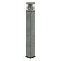 Udendørs Standerlampe LA MER, E27 maks. 20W, granit / rustfrit stål, seewasserbeständig, 70cm