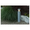 Udendørs Standerlampe LA MER, E27 maks. 20W, granit / rustfrit stål, seewasserbeständig, 70cm