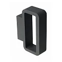 HEITRONIC LED Væglampe JUNO Udendørslampe, 6W, 120°, 3000K, 280lm, IP54, antracit