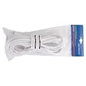 HEITRONIC Protective contact extension, H05VV-F3G1,5mm², with childlock, white