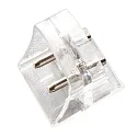 Direct connector for MICANO Under cabinet luminaire, 2 pack