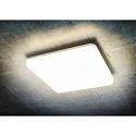 HEITRONIC LED Udendørs Væg-/ Loftlampe PRONTO, IP54, 28x28cm, FIRKANTET, 18W 3000K 1600lm