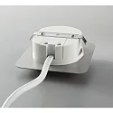 HEITRONIC LED Recessed luminaire VALENCE, 2W, 3000K, 25lm, IP20, aluminum
