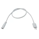 Connection cable for MICANO Under cabinet luminaire, 500mm, 2x0,5mm², between transformer/luminaire