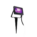 HEITRONIC LED Projektører KINGSTON, 15W,  RGB + CCT, 1250lm, IP44, antracit