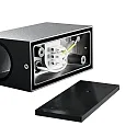 HEITRONIC Væglampe ABAJO Udendørs lampe, firkantet, GU10, antracit