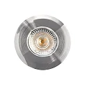 LED Recessed spot DL7202, Ø82mm, 38°, 5W, 3000K, 380lm, IP44, nickel