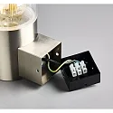 HEITRONIC Væglampe NAXOS Udendørs lampe, E27, IP44, rustfrit stål
