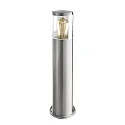 HEITRONIC Standerlampe NAXOS, 49cm, E27, IP44, rustfrit stål