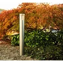 HEITRONIC Standerlampe NAXOS, 79cm, E27, IP44, rustfrit stål